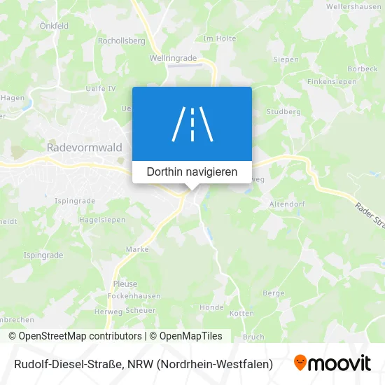 Rudolf-Diesel-Straße Karte