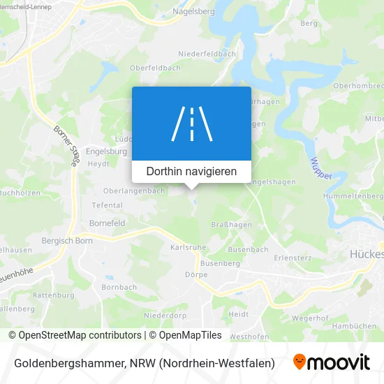 Goldenbergshammer Karte