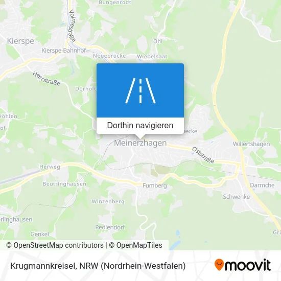 Krugmannkreisel Karte