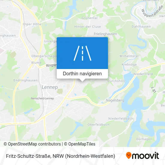 Fritz-Schultz-Straße Karte