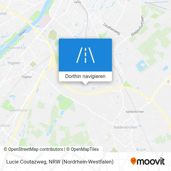 Lucie Coutazweg Karte