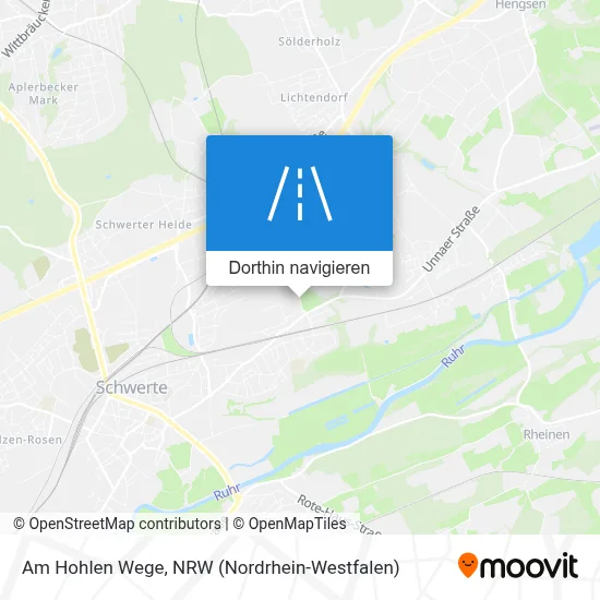 Am Hohlen Wege Karte