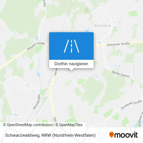 Schwarzwaldweg Karte