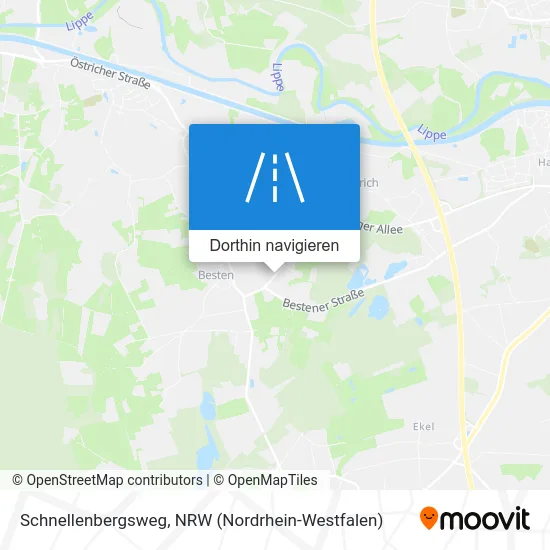 Schnellenbergsweg Karte