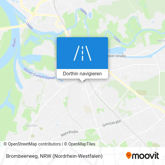 Brombeerweg Karte