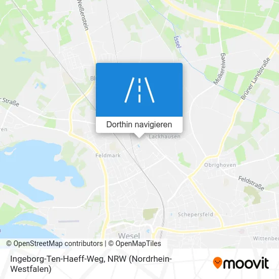 Ingeborg-Ten-Haeff-Weg Karte