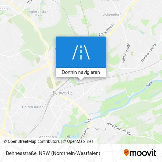 Behnesstraße Karte