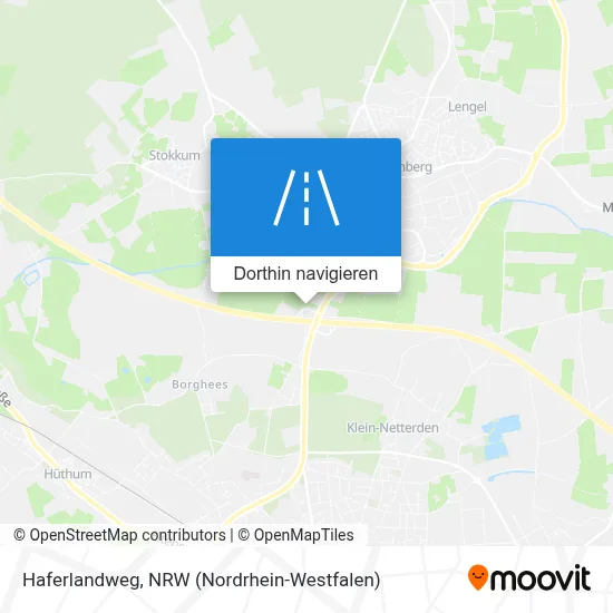 Haferlandweg Karte