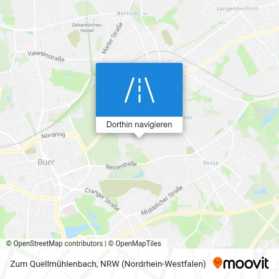 Zum Quellmühlenbach Karte