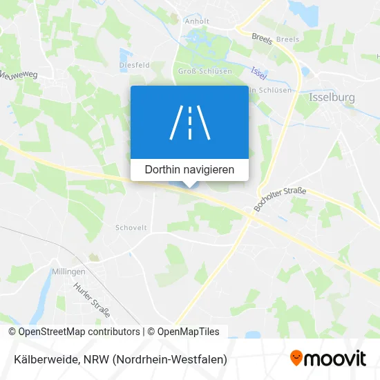 Kälberweide Karte