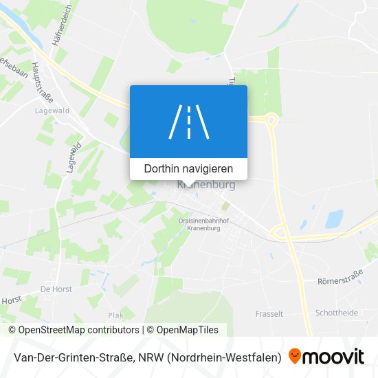 Van-Der-Grinten-Straße Karte