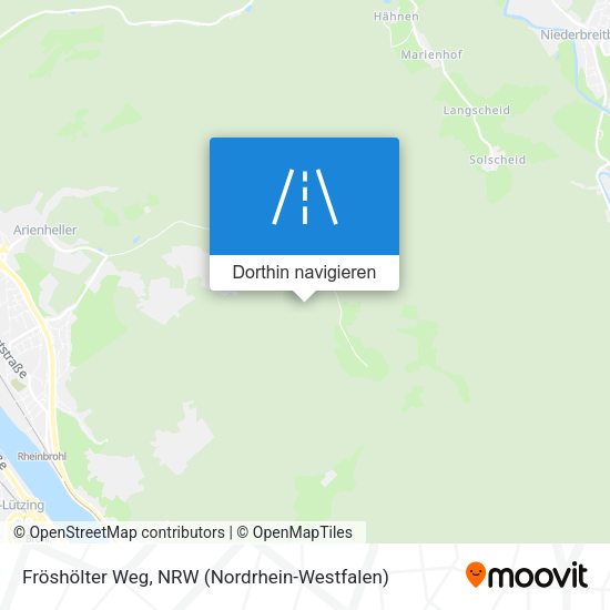 Fröshölter Weg Karte
