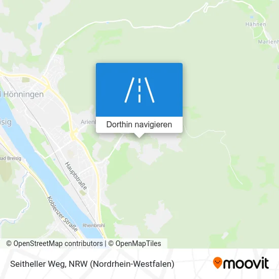 Seitheller Weg Karte