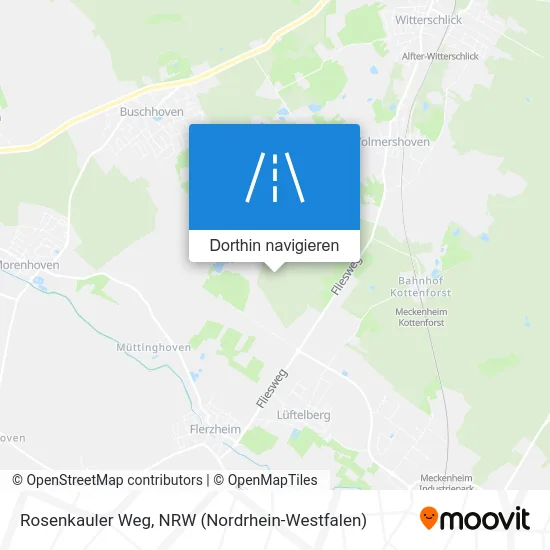 Rosenkauler Weg Karte