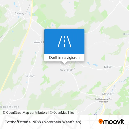 Potthoffstraße Karte
