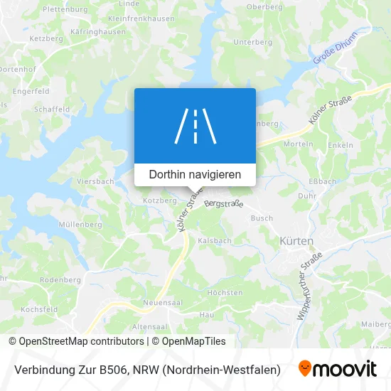 Verbindung Zur B506 Karte