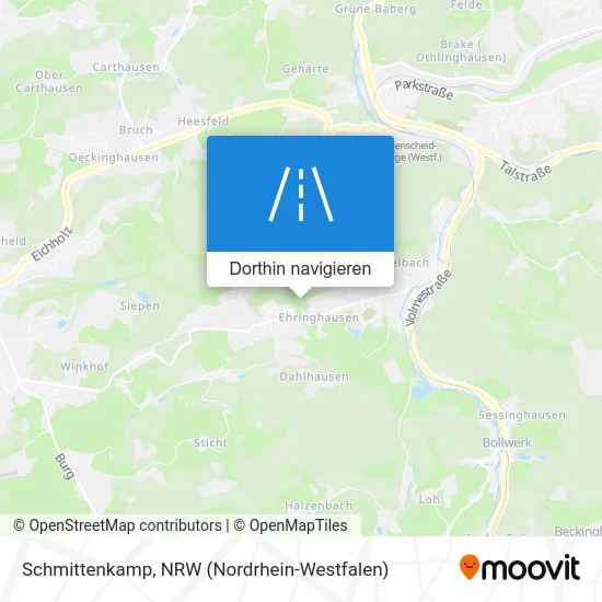 Schmittenkamp Karte