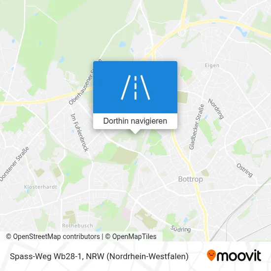 Spass-Weg Wb28-1 Karte