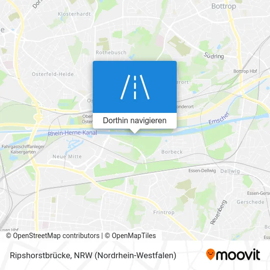 Ripshorstbrücke Karte