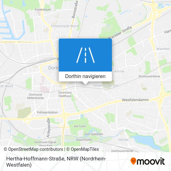 Hertha-Hoffmann-Straße Karte