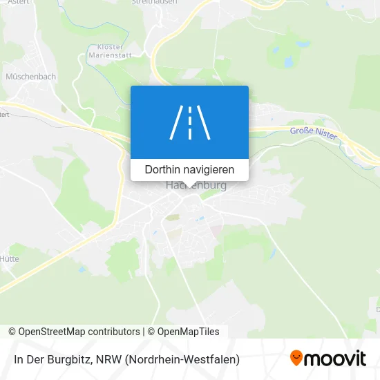 In Der Burgbitz Karte