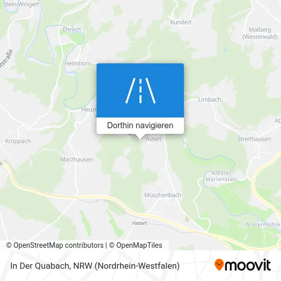 In Der Quabach Karte