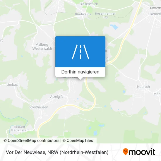 Vor Der Neuwiese Karte