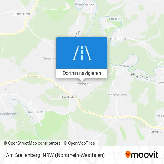 Am Stellenberg Karte