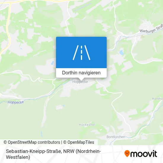 Sebastian-Kneipp-Straße Karte