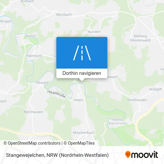 Stangewejelchen Karte