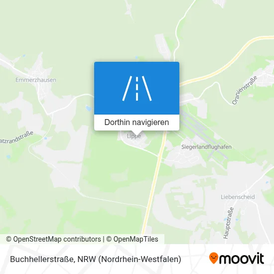 Buchhellerstraße Karte