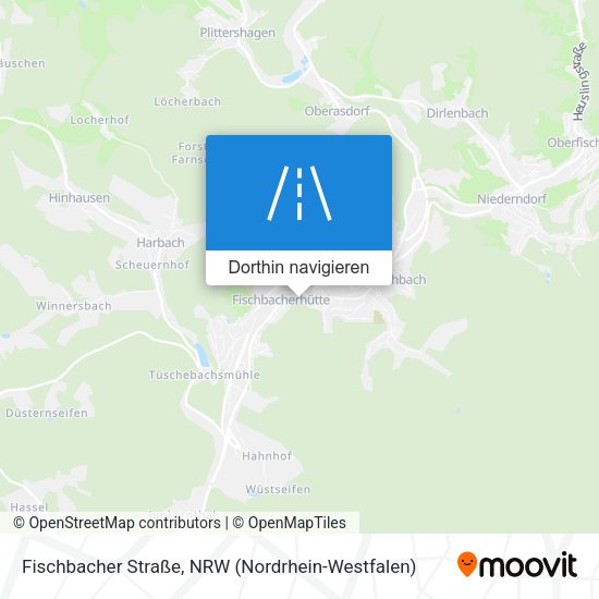 Fischbacher Straße Karte