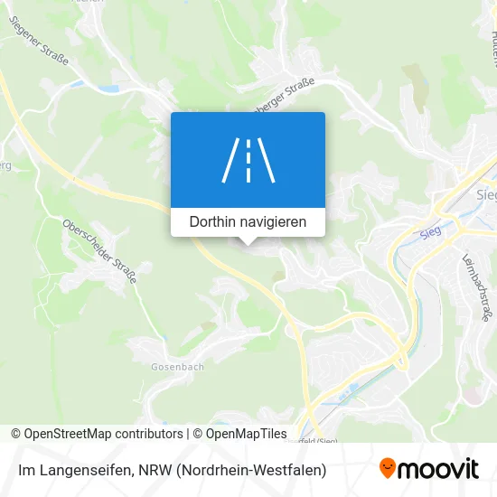 Im Langenseifen Karte
