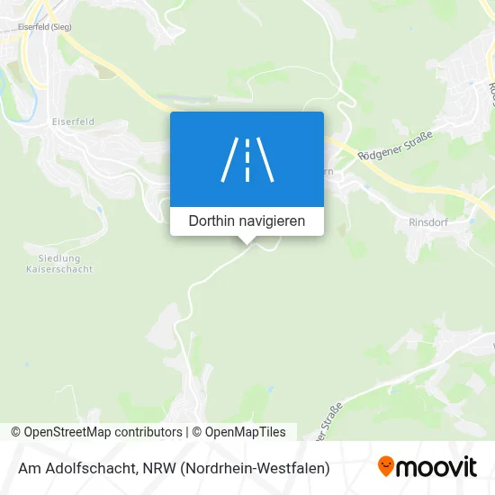 Am Adolfschacht Karte