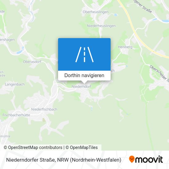 Niederndorfer Straße Karte
