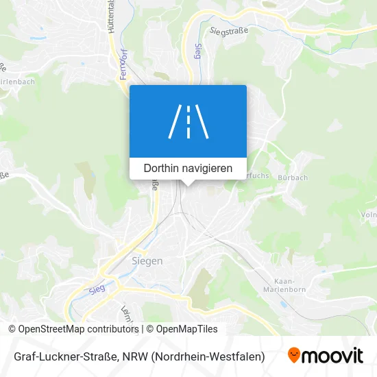 Graf-Luckner-Straße Karte