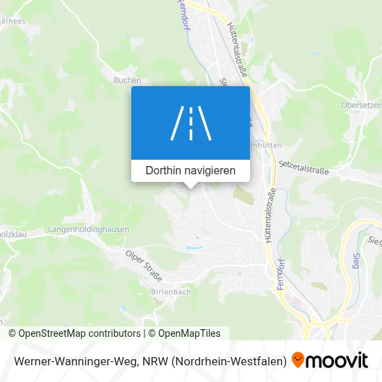 Werner-Wanninger-Weg Karte