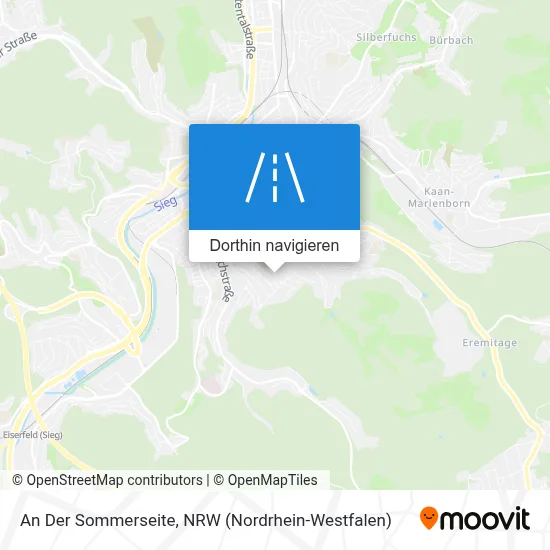 An Der Sommerseite Karte