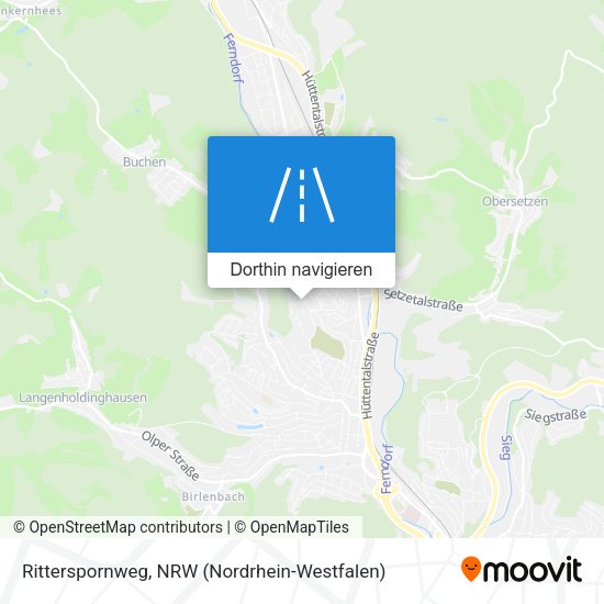 Ritterspornweg Karte