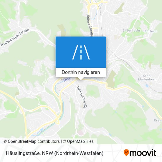 Häuslingstraße Karte