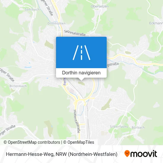 Hermann-Hesse-Weg Karte