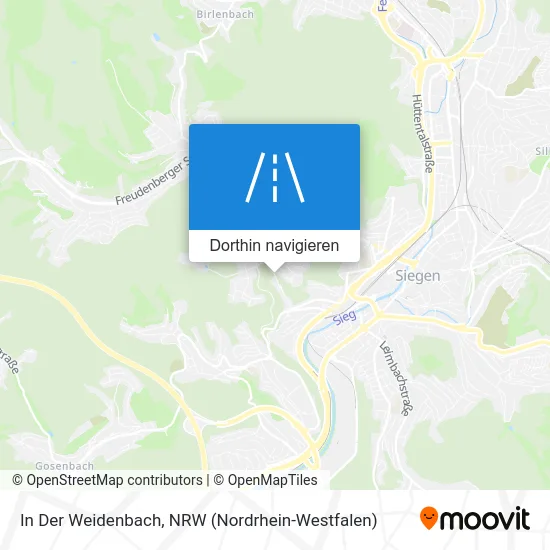 In Der Weidenbach Karte