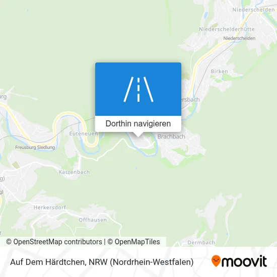 Auf Dem Härdtchen Karte