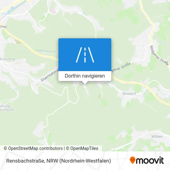 Rensbachstraße Karte