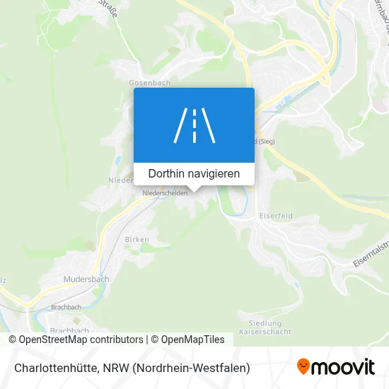 Charlottenhütte Karte