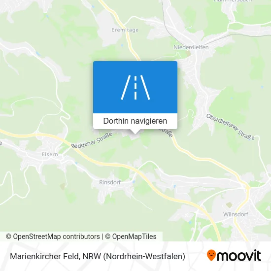 Marienkircher Feld Karte