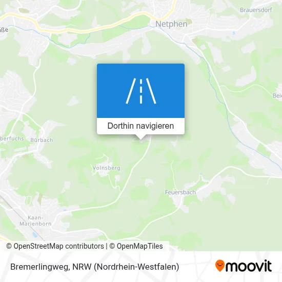 Bremerlingweg Karte