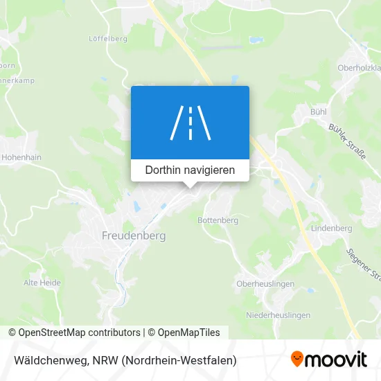 Wäldchenweg Karte