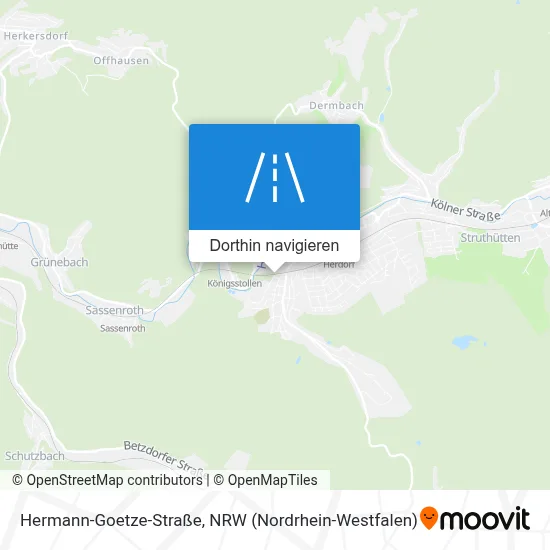 Hermann-Goetze-Straße Karte