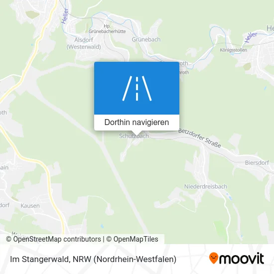 Im Stangerwald Karte